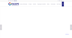 Desktop Screenshot of facepe.br