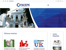 Tablet Screenshot of facepe.br